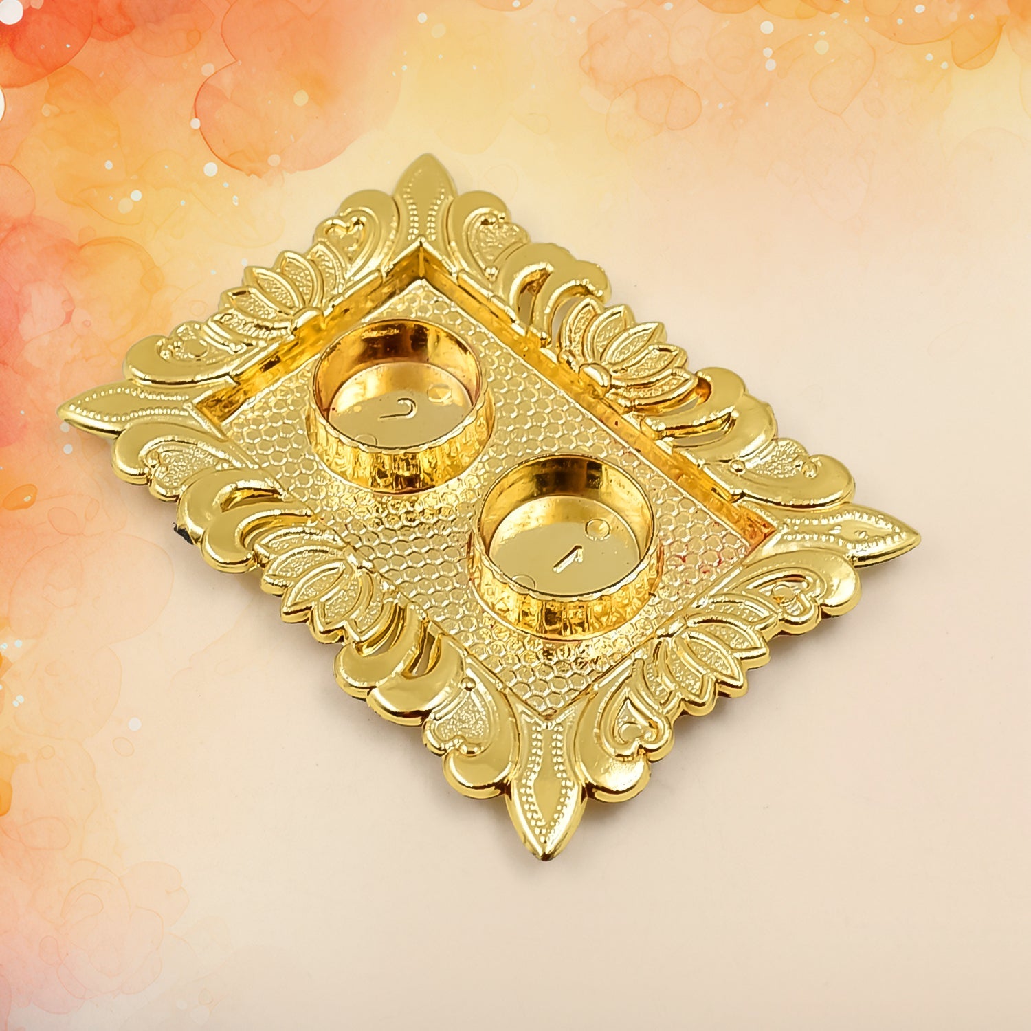 Tray Shape Rakasha Bandhan Special Puja Thali (1 Pc) Tray Shape Rakasha Bandhan Special Puja Thali (1 Pc)